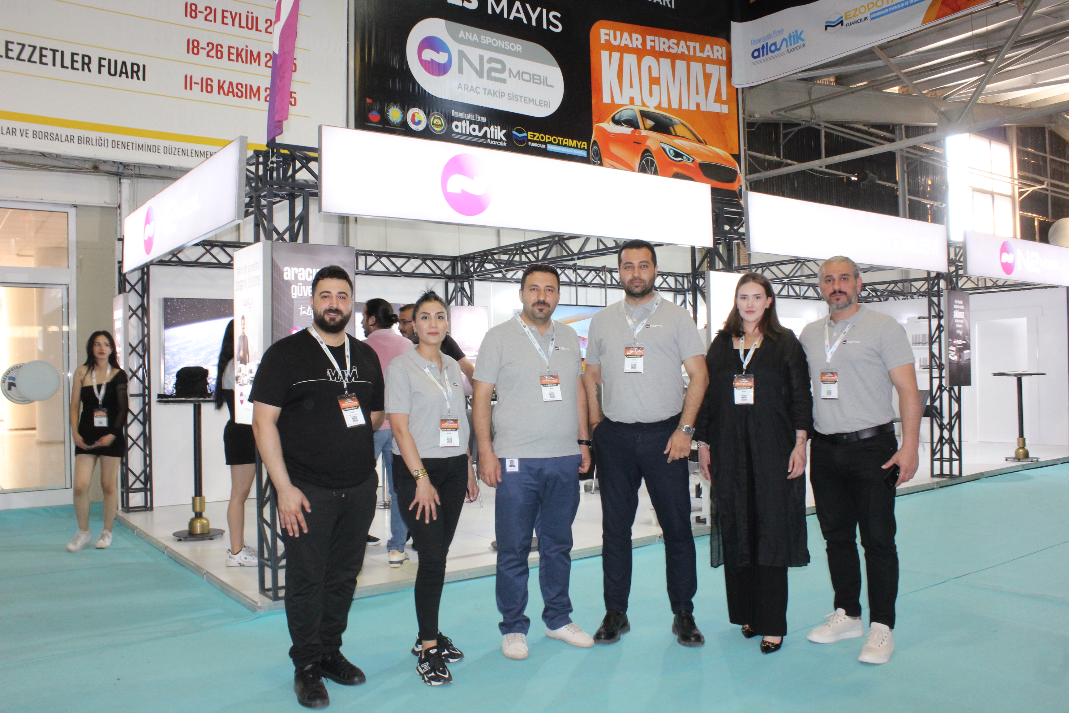 N2Mobil Takip Sistemleri, Mezopotamya Otomotiv Fuarına Damgasını Vurdu