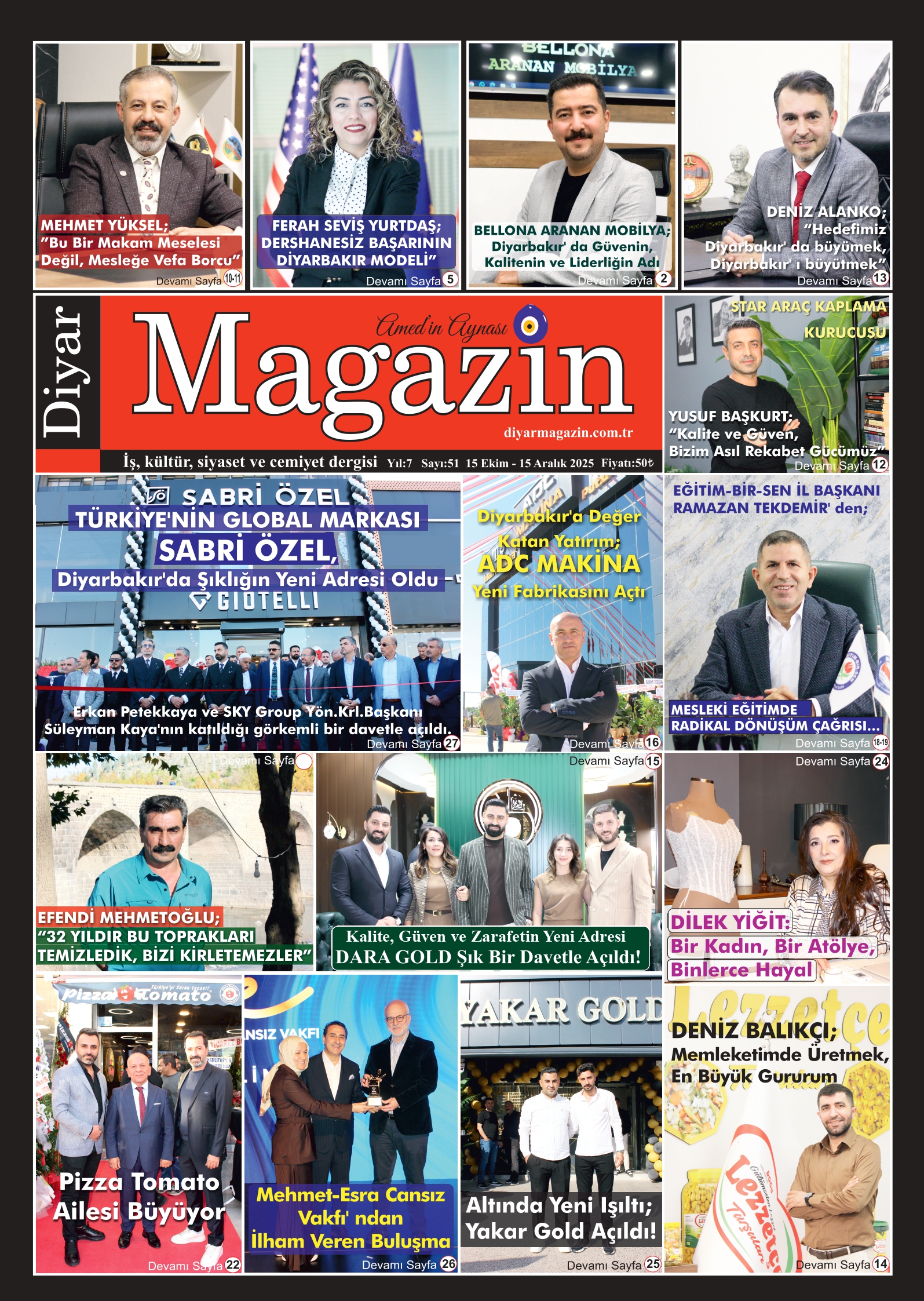 DİYAR MAGAZİN. 51. SAYI