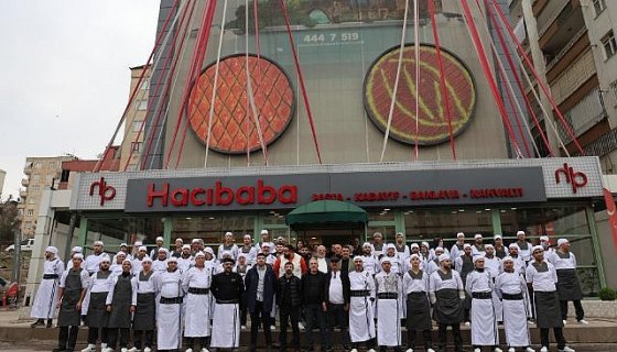 HACIBABA PASTANELERİ 25. ŞUBESİNİ AÇTI!